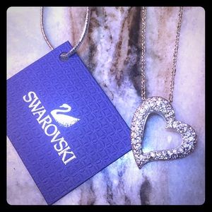 PRICE DROP New Swarovski Crystal Heart Necklace